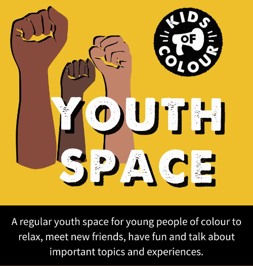 Kids of Colour Youth Space information.
